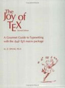 Copertina  The joy of TeX, second ed. : a gourmet guide to typesetting with the AMS-TeX macro package