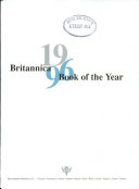 Copertina  Britannica book of the year : 1996 : [events of 1995]