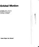 Copertina  Orbital motion