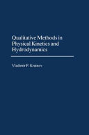 Copertina  Qualitative methods in physical kinetics and hydrodynamics