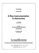 Copertina  X-ray instrumentation in astronomy : 2-4 December 1985, Cannes, France