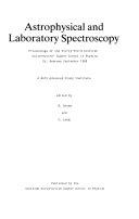 Copertina  Astrophysical and laboratory spectroscopy : Proceedings of the thirty-third Scottisch Universities' Summer School in physics, St. Andrews, September 1988