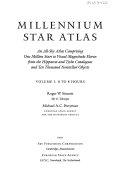 Copertina  {Millennium star atlas} Vol. 1: 0 to 8 hours