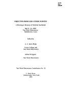 Copertina  Objective-prism and other surveys : A meeting in memory of Nicholas Sanduleak, Van Vleck Observatory, Middletown, Conn., May 9-11, 1991