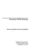 Copertina  Practical UNIX security