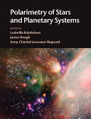 Copertina  Polarimetry of stars and planetary systems