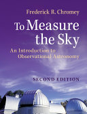 Copertina  To measure the sky : an introduction to observational astronomy