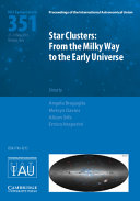 Copertina  Star clusters: from the Milky Way to the early universe : proceedings of the 351. symposium of the International Astronomical Union held in Bologna, Italy, 27–31 May, 2019