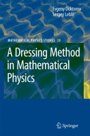 Copertina  A Dressing Method in Mathematical Physics
