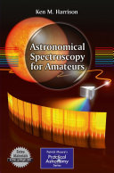 Copertina  Astronomical Spectroscopy for Amateurs