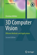 Copertina  3D computer vision : efficient methods and applications