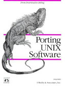 Copertina  Porting UNIX software : From download to debug