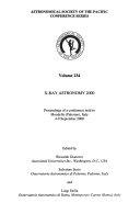 Copertina  X-ray astronomy 2000 : proceedings of a conference held in Mondello (Palermo), Italy, 4-9 September 2000