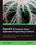 Copertina  Opencv 2 computer vision