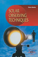 Copertina  Solar observing techniques