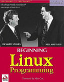 Copertina  Beginning Linux programming