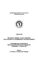 Copertina  The young universe : galaxy formation and evolution at intermediate and high redshift : proceedings from a meeting held at Rome Astronomical Observatory, Monteporzio 29 September - 3 October 1997