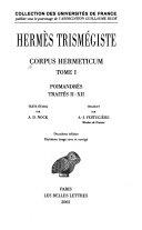 Copertina  1: Corpus Hermeticum