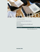 Copertina  Vol. 3: A Galileo forgery : unmasking the New York Sidereus Nuncius