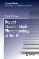 Copertina  Beyond Standard Model Phenomenology at the LHC