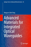 Copertina  Advanced Materials for Integrated Optical Waveguides