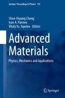 Copertina  Advanced Materials : Physics, Mechanics and Applications
