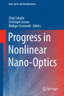 Copertina  Progress in Nonlinear Nano-Optics