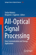 Copertina  All-Optical Signal Processing : Data Communication and Storage Applications