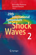 Copertina  29th International Symposium on Shock Waves 2 : Volume 2