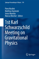 Copertina  1st Karl Schwarzschild Meeting on Gravitational Physics