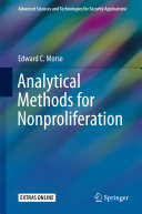 Copertina  Analytical Methods for Nonproliferation