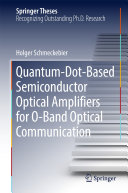 Copertina  Quantum-Dot-Based Semiconductor Optical Amplifiers for O-Band Optical Communication