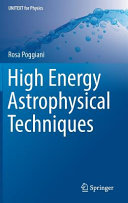 Copertina  High energy astrophysical techniques
