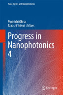 Copertina  Progress in Nanophotonics 4
