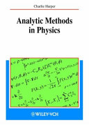 Copertina  Analytic methods in physics