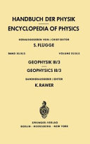 Copertina  3 : Geophysics III