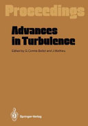 Copertina  Advanced in turbulence : proceedings of the first European Turbulence Conference Lyon, France, 1-4 July 1986
