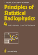 Copertina  Vol. 4: Wave propagation through random media