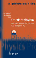 Copertina  Cosmic explosions : on the 10. anniversary of SN1993J (IAU colloquium 192)