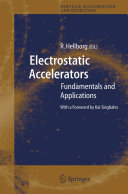 Copertina  Electrostatic Accelerators : Fundamentals and Applications