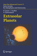 Copertina  Extrasolar Planets : Swiss Society for Astrophysics and Astronomy
