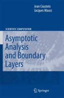 Copertina  Asymptotic Analysis and Boundary Layers