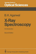 Copertina  X-ray spectroscopy : an introduction