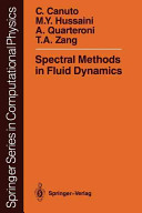 Copertina  Spectral methods in fluid dynamics