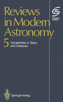 Copertina  Variabilities in stars and galaxies