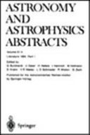 Copertina  Astronomy and astrophysics abstracts, vol. 62 A, Literature 1994, Part 2