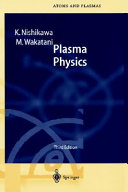 Copertina  Plasma physics : basic theory with fusion applications