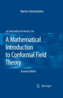 Copertina  A Mathematical Introduction to Conformal Field Theory