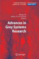 Copertina  Advances in Grey Systems Research
