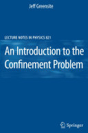 Copertina  An Introduction to the Confinement Problem